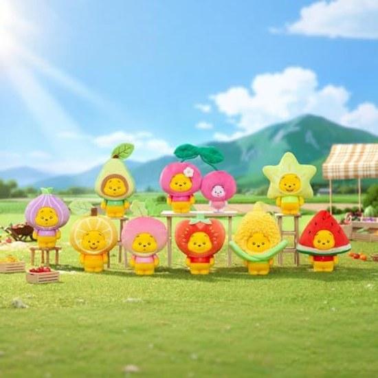 TOP TOY Disney Pooh Small Orchard Plush Pendant Series1 PieceGachapon Blind Box Figure Plastic Model Premium Sofubi Birthday Present Winnie Character