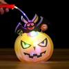 Luminous Halloween Pumpkin Lantern Glowing Ghost Festival Lantern  Children Toys