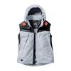 Burtle Aircraft Hoody Vest (without Fan) AC1194 AIRCRAFT S 5 Silver