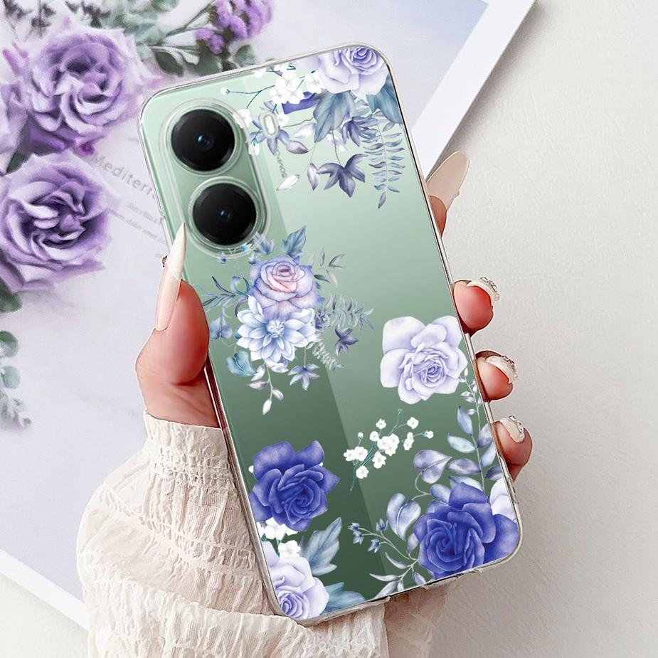 For Xiaomi Poco X7 Pro 5G Case Cute Panda Flowers Painted Cover Soft Slim Phone Case For Xiaomi Poco X7 PocoX7 Pro Fundas Bumper