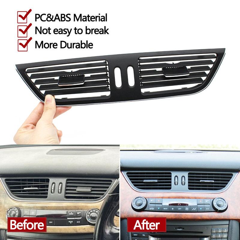 Car Front Dash Air Conditioner AC Vent Grille Outlet Cover Panel For Mercedes Benz CLS W219 CLS55 CLS63 CLS350 CLS500 2007-2009