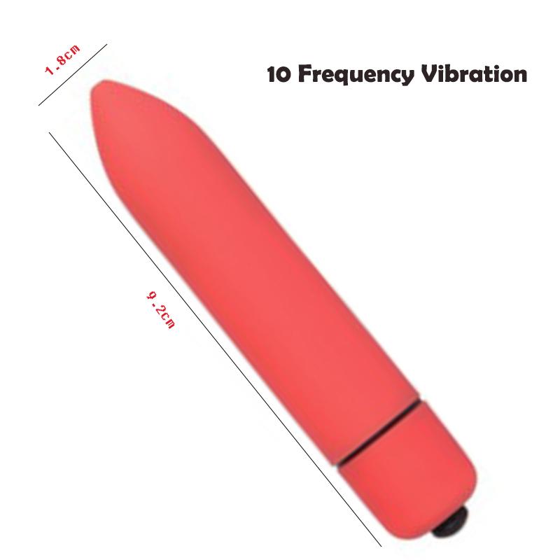 Mini Bullet Vibrator Lipstick Sex Toy for Women Clitoral Stimulator Vaginal Massager AV Stick Penis Ring