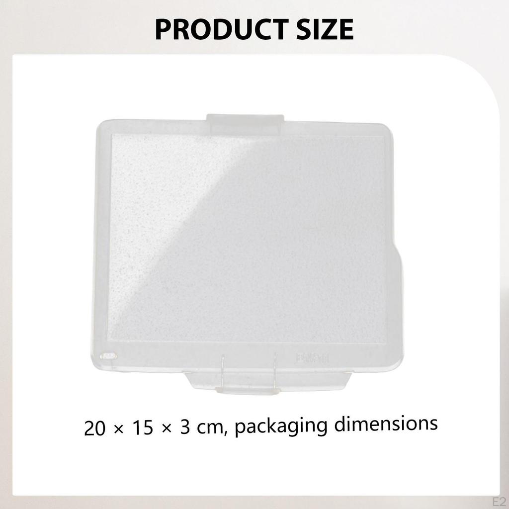 Kamera-LCD-Bildschirm Schutzabdeckung, Staubdichte Abdeckung Schutz für D7000 DSLR