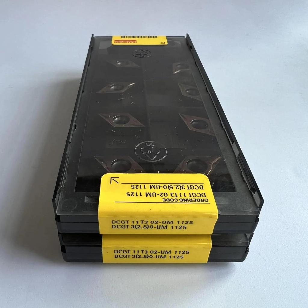 Original Sandvik / DCGT11T302-UM 1125 /Carbide CNC Blade 10 PCS