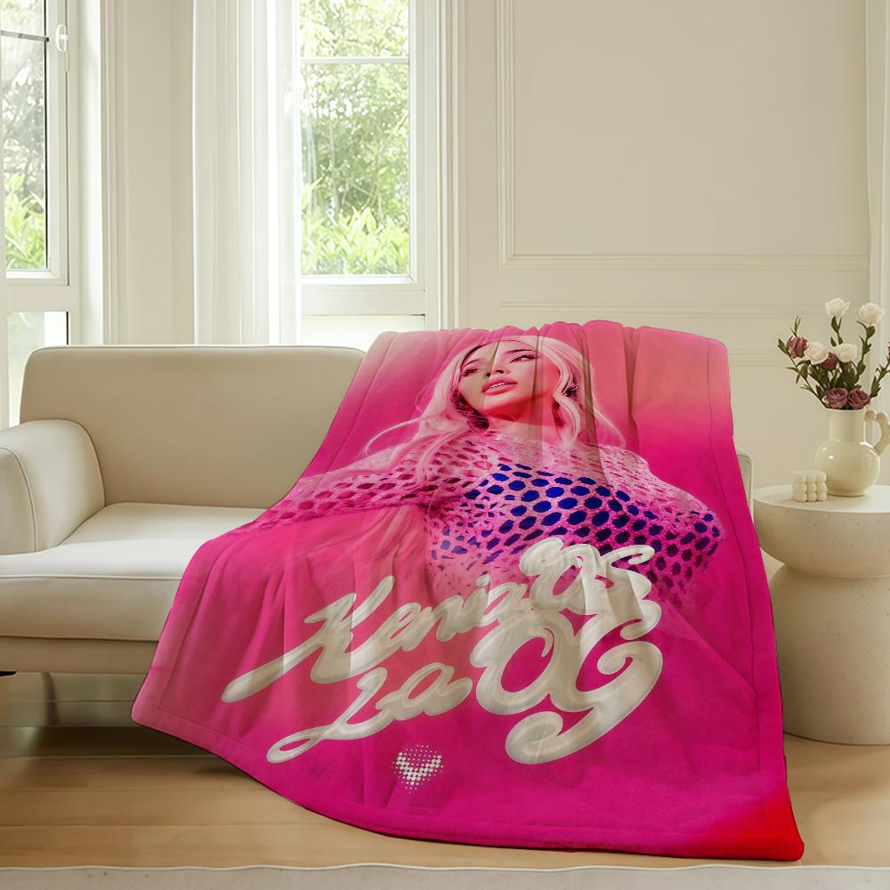 Singer K-Kenia Os Blanket For Sofa Office Bed Plane Travel Sleep Read Relax Camping Soft And Warm
