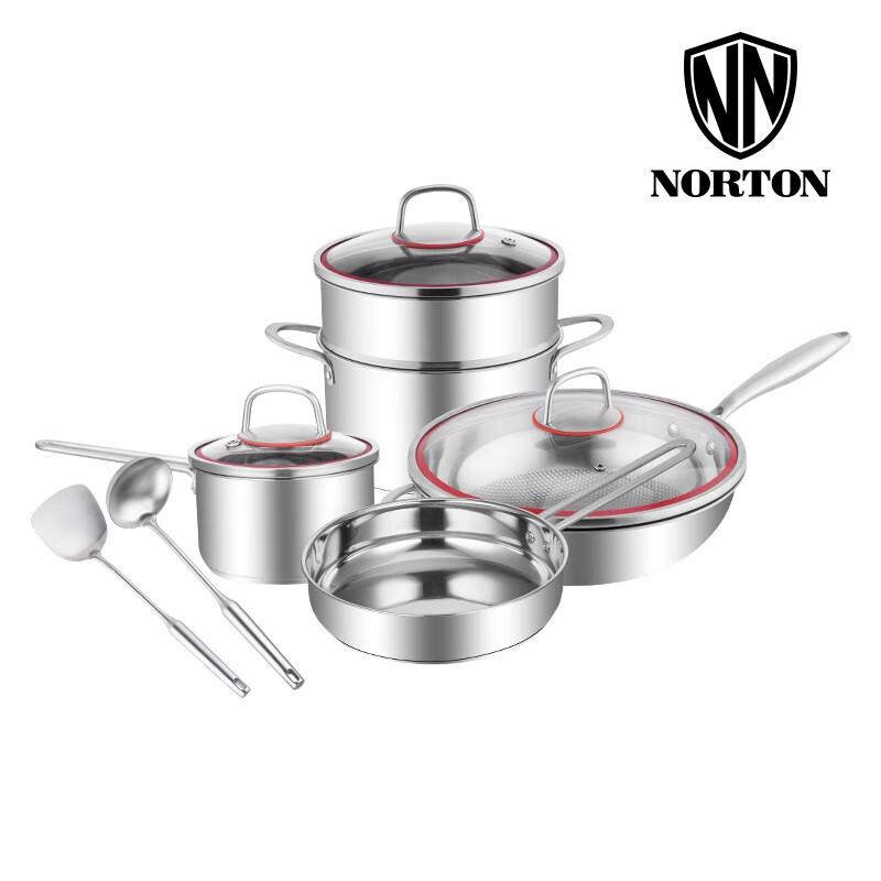 NORTON 316 Stainless Steel Luxury Cookware Set