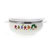 Eric Carle Double Stainless Steel Bowl with Airtight Lid, White, 1 Piece, Popular Korean Parenting Items