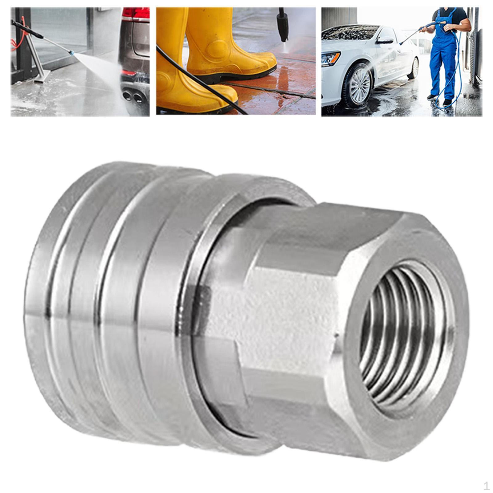 

Насадка для мойки высокого давления 4000 фунтов на кв. дюйм с резьбовым адаптером 1/4 дюйма, быстроразъемное соединение наконечника оборудования