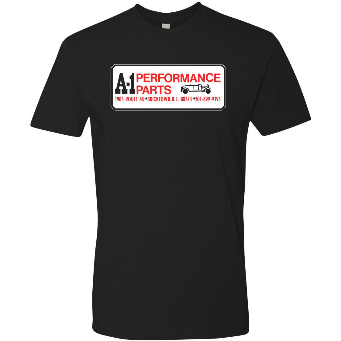Retro Hot Rod Tee T Shirt A1 Performance Parts Garage Speed Shop S