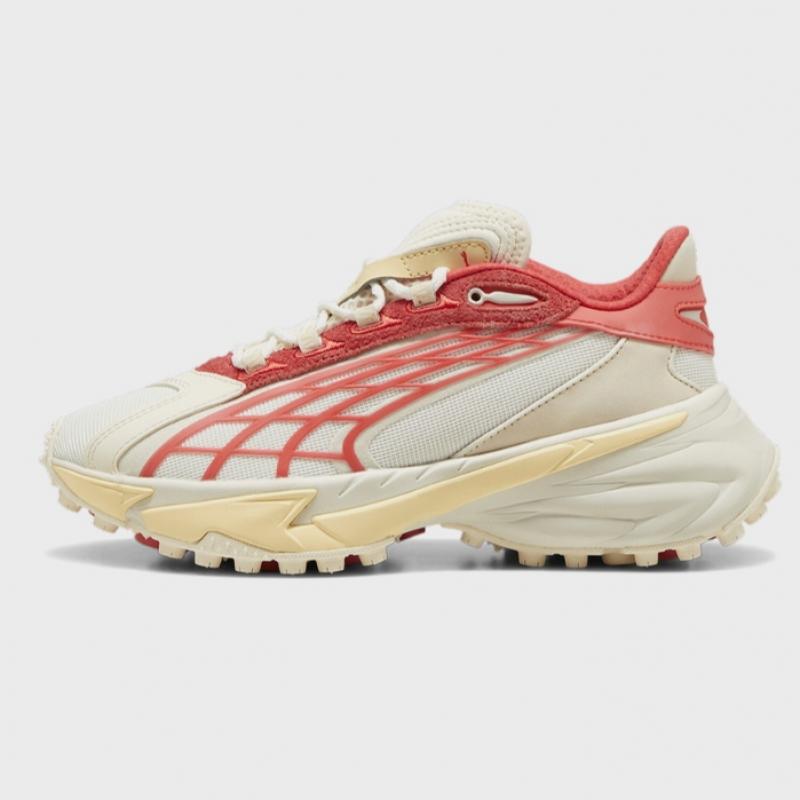 Puma Spirax Ios   Warm White  Active Red  396501 05