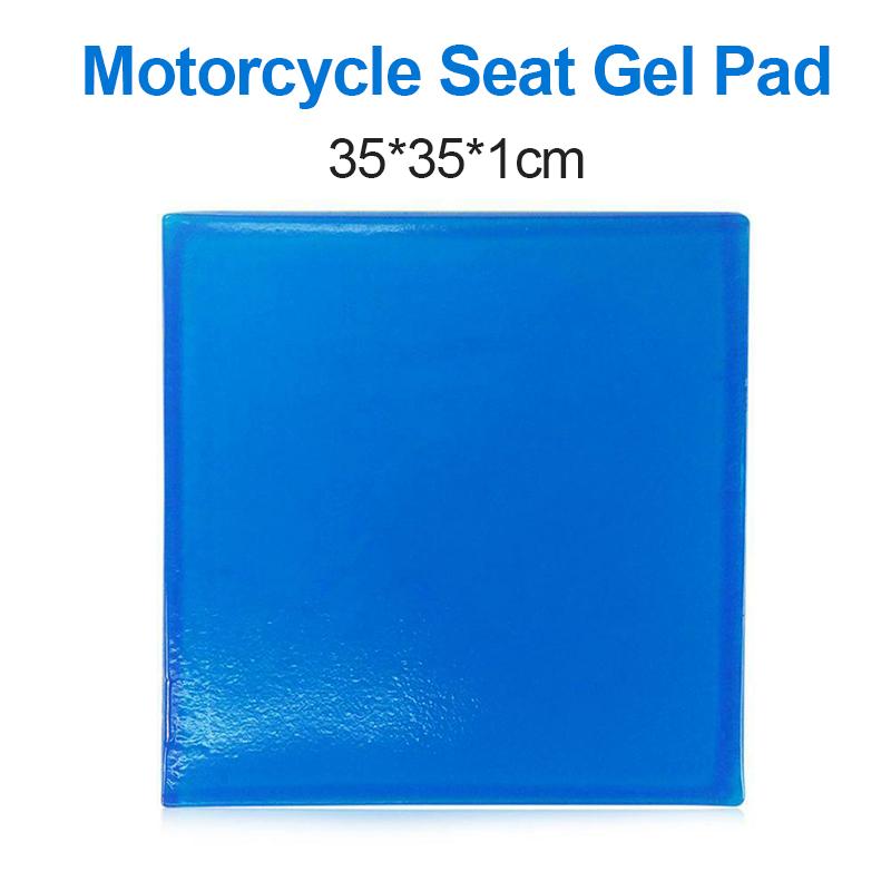 Soft And Cool Motorcycle Seat Cushion Comfortable Elastic Pad Shock Absorption Motorbike Accessories Diy Motorbike Parts Gel Pad