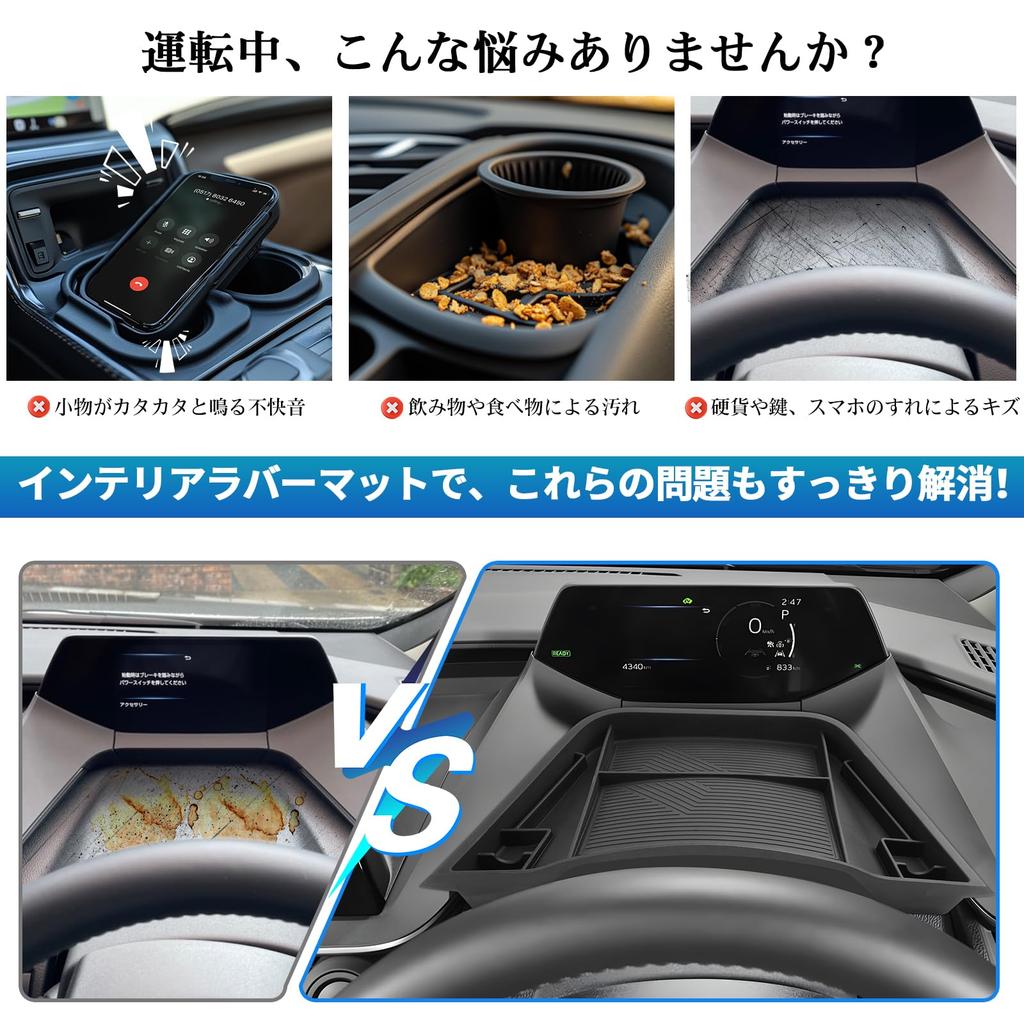 SXCY Toyota Prius 60 Series Passenger Seat 60 Series Prius Storage Interior Noise Stain Small Item Easy Car Interior 60 Prius Interior Parts Tray,
