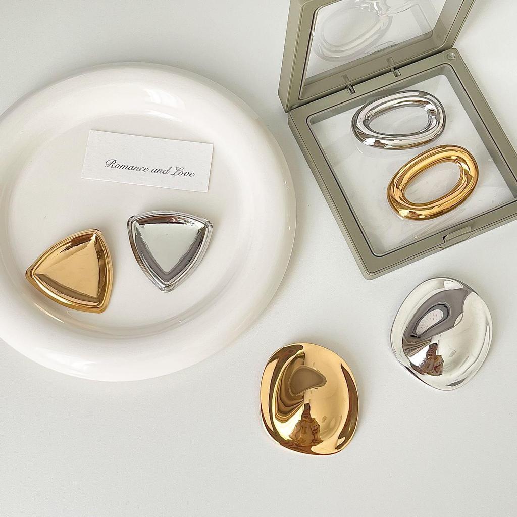 Coleção de Broches de Aço Inoxidável de Luxo: Elegante, Durável, Não Desbota