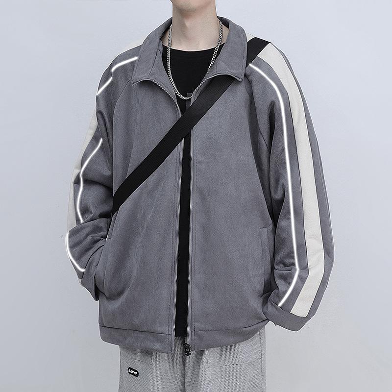 Men's 2024 Spring/Autumn Casual Trendy Brand Lightweight Loose Jacket