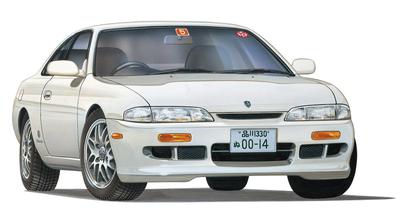 Fujimi Model Disc Series 48 Silvia Early 1/24 Inch-Up No. Q's '93 (S14 Model) ID-48