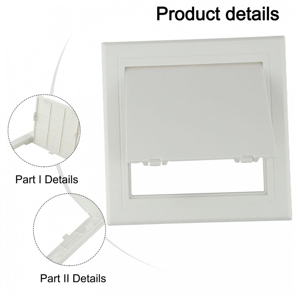 Quality Construction White ABS Inspection Port for Various Applications