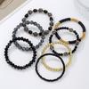 Bohemian Multilayer Beaded Bracelets For Women Handmade Geometric Design Gift Idea