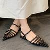 Pointed Toe Women Sandals Sexy Shoes Designer New Woman 2025 New Brand Casual Slides Luxury Dress Sandalias De Mujer