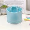 1pc Rotating Pen Holder Desktop Stationery Organizer School Office Desk Stationery Supplie Pen Pencil Classification Storage Box