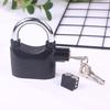 Alarm Lock Anti Theft Alarm Lock Black Anti Theft Security Padlock Waterproof Siren Alarm Lock For Motorcycle Door Windo