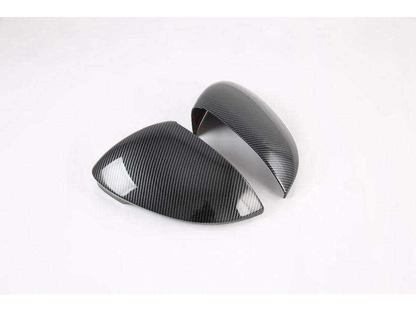 Carbon Fiber Pattern Rearview Mirror Covers for 2020-2025 Volkswagen Golf MK8