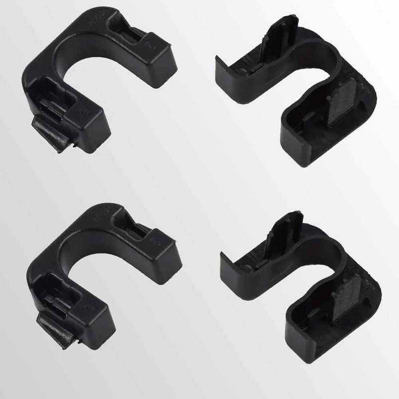 2pcs/Set Rear Parcel Shelf Hook Clips Boot Trunk Cover For Ford Fiesta Focus B-MAX C-MAX Mondeo Nissan Qashqai J10 8A6146698AA