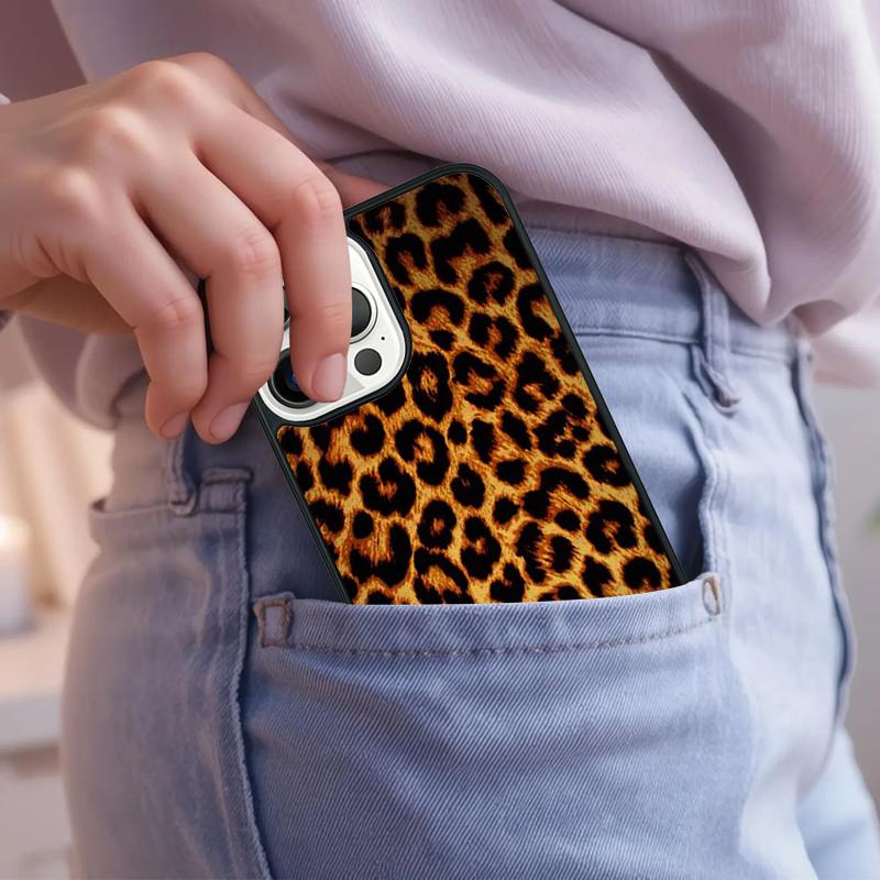 Wild Cat Cheetah Leopard Phone Case For iPhone 17 Air 15 16e 14 13 Pro Max Coque 12 11 Pro Max PLUS Cover