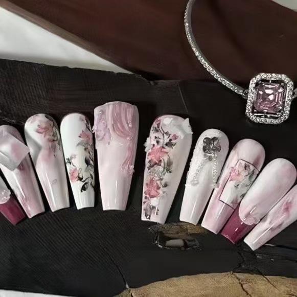 3D Nail Art Silicone Mold: Chinese Style High Transparency Bed Canopy