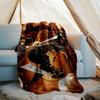 Attack on Titan2 printed throw blanket—lightweight,soft,warm;versatile blanket for all seasons—perfect as &air-conditioning throw,nap blanket
