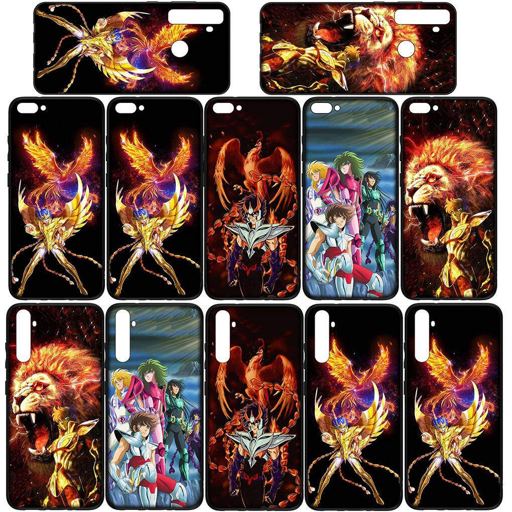 Phone Case for iPhone 17 16 15 Plus Xiaomi Poco F8 F7 F6 X7 X6 M8 C85 C75 C71 Redmi Note 14 12 11 13 Pro Max A4 14C 13C 15C Cartoon Saint Seiya Cover