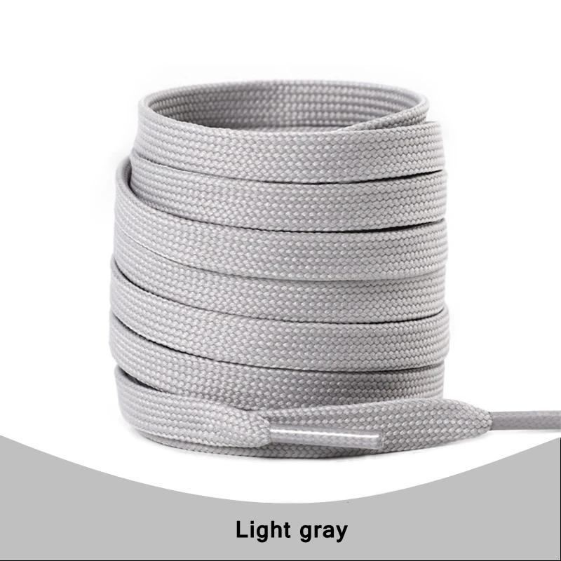 1Pair Solid Flat Shoelaces Sneakers Canvas Shoe laces Women Men Shoelace 21Colors Width 0.8cm Classic Laces for Shoes Strings