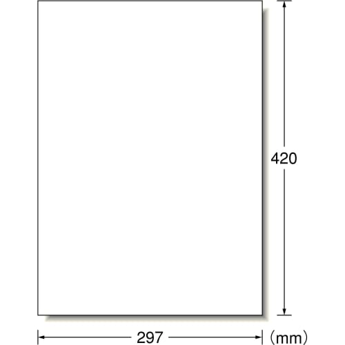 A-One Label Sticker A3 Uncut 20 Sheets 28411