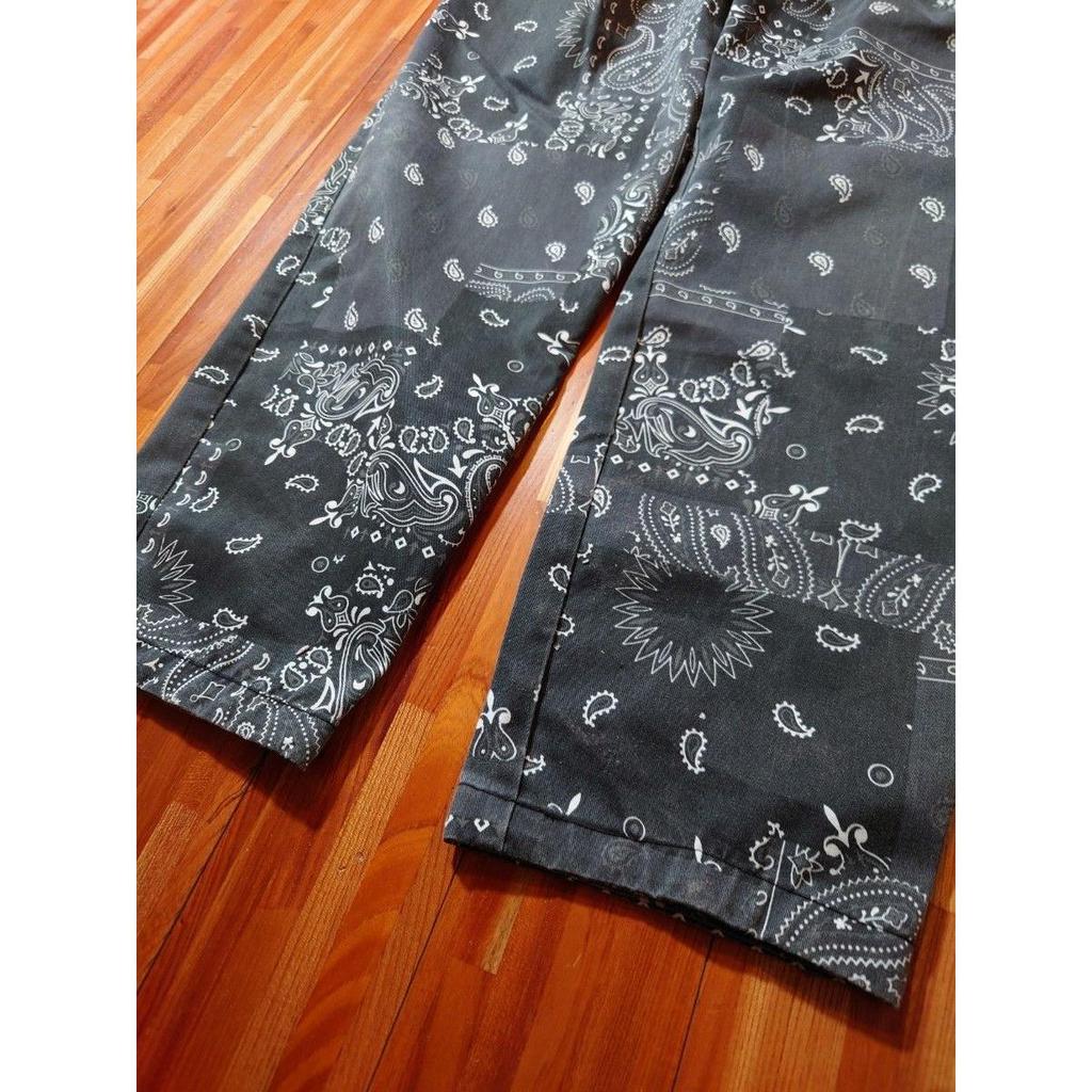 Used FREAK'S STORE Bandana Pattern Easy Pants M Size Paisley / Painter Jogger Work