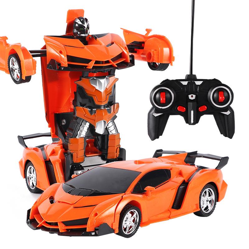 Xuezhi Shan 1023 Electric 1:18 Remote Control Transforming Car Robot - Children's Toy