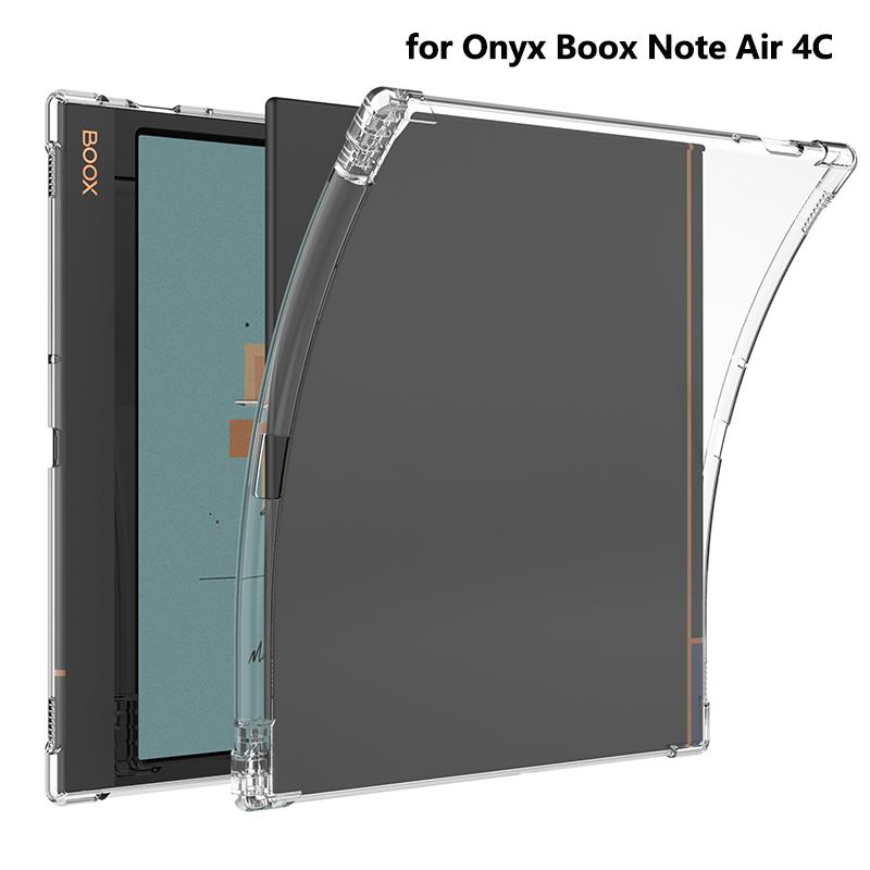 

Transparent TPU Protective Case With Smart Pencil Holder Handhold Cover For Onyx Boox Note Air 4 C 4C E-Book Reader Protector for Note Air 4C