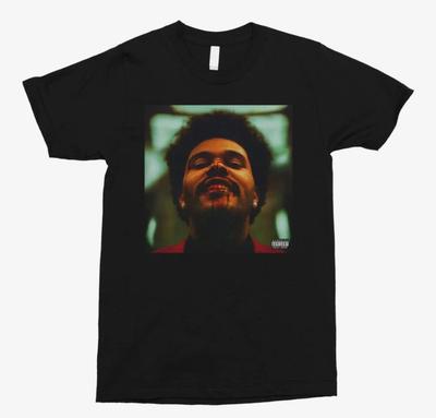T-shirt Copertina Album After Hours The Weeknd, taglia S-4XL