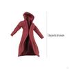 1/12 Scale Male Coat Model Miniature Decoration Accessories Cosplay Windbreak Figure Clothes,