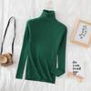Women's High Neck Slim Fit Knitted Pullover Sweater - Long Sleeve Solid Base Layer for Autumn/Winter (2025 Bestseller)