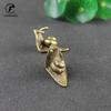 Personalitate Retro Cupru Pur Mini Melc Statuie Ornamente Birou Alamă Antică Animal de Companie pentru Ceai Colecție Decorațiuni pentru Casă pentru Camera de Zi