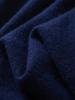 Women's Short-Sleeve Cat Jacquard Polo Cashmere Knit Tee