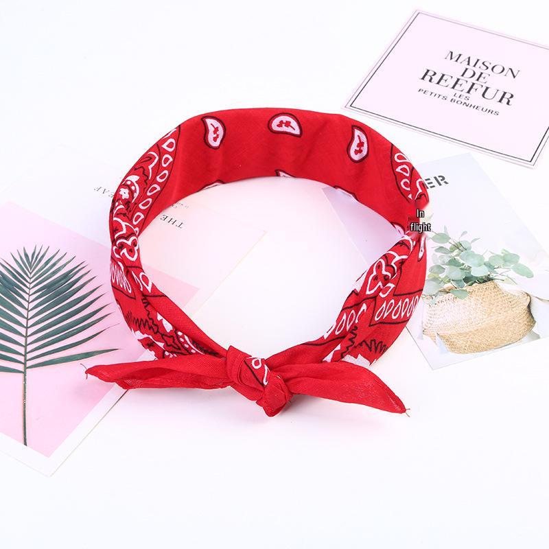 Paisley Cycling Bandana & Hip Hop Headband for Outdoor Sports & Street Dance