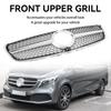 Diamentowy Przedni Górny Grill Pasuje do Mercedes Benz Klasy V W447 2014-03.2019