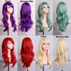 Cross Border Anime Cosplay Wavy Wig With Heat Resistant Fiber For Women