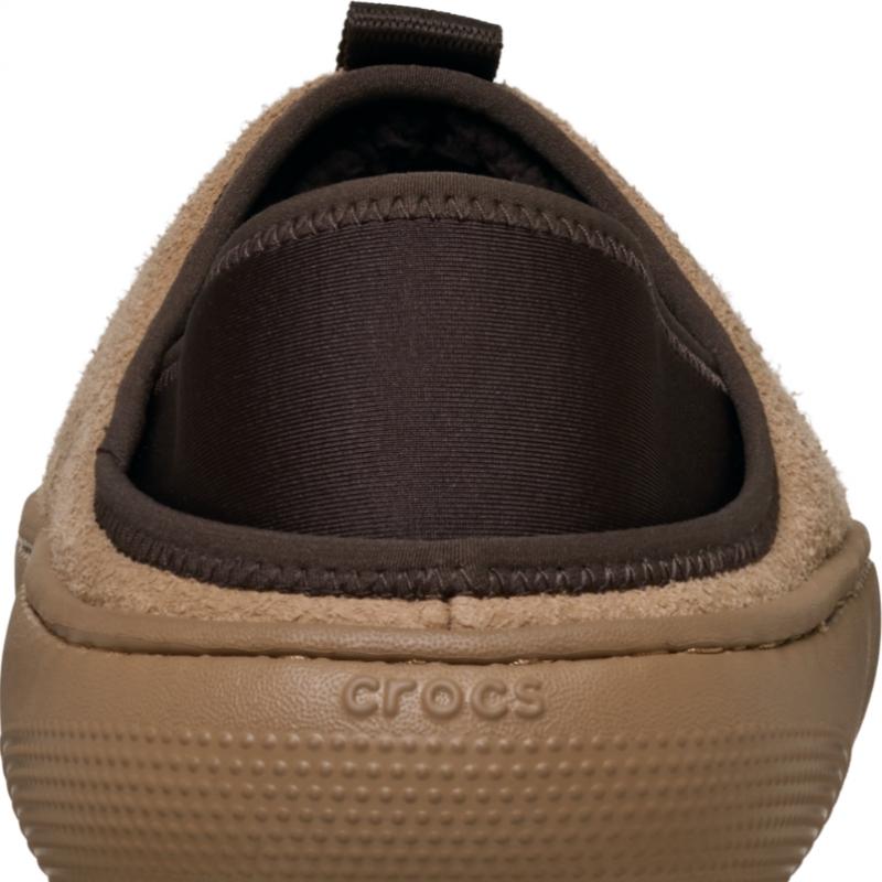 Crocs Classic Vegan Suede Mock Milk Chocolate