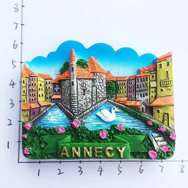 Französische Paris-Kühlschrankmagnete, Martinique, Provence, Korsika, Menton, Bordeaux, Alpen, Bretagne, touristische Souvenirs, Kühlschrankaufkleber