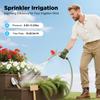 Adjustable Irrigation Sprinkler Gun, 360° Rotating Lawn Water Sprayer, 80m Range with Zinc Alloy Body for Farm Garden Lawn