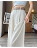 Women's Summer Tencel Linen High-Waist Wide-Leg Pants