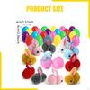 Easter Egg Filled Basket Stuffers Decorative Cute Colorful Eggs Party Favor for Kids School