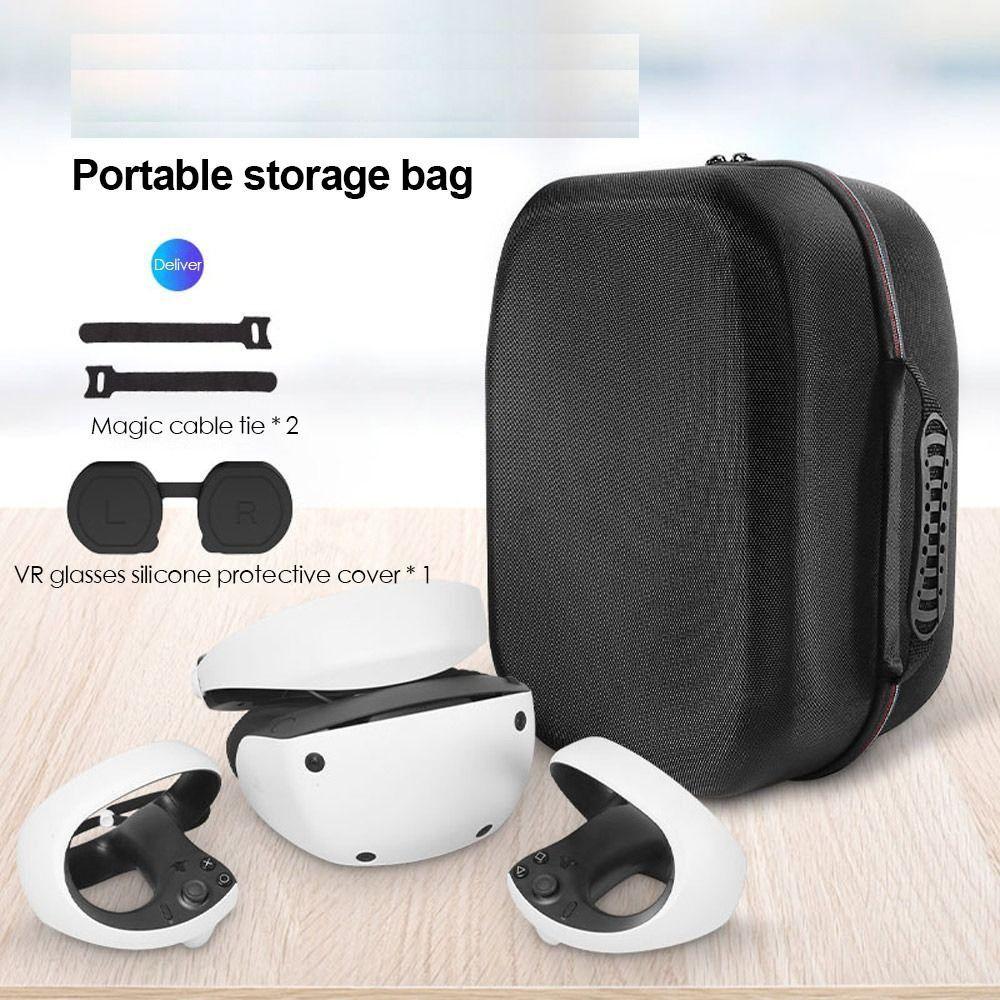 

Портативный жесткий чехол для аксессуаров PS VR2, защитный чехол, сумка для гарнитуры, чехол для хранения