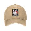 Pochita RaUnisex Chainsaw Unisex Anime Denim Cap Casual Baseball Caps Adjustable Hat Summer Unisex Baseball Hats